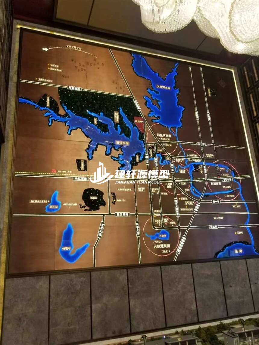 榕江区域壁挂模型制作