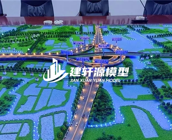 榕江高速公路沙盘定制